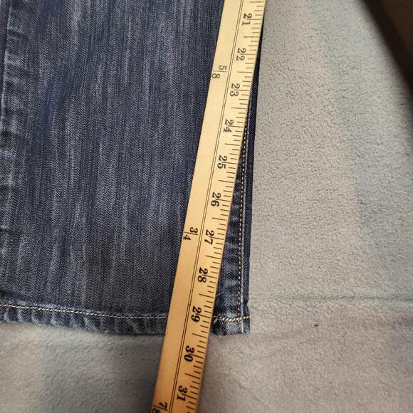 Mavi Jeans Mens Jeans 34x29 Blue Zach Straight Leg Denim Made Turkey Distressed - Picture 7 of 10